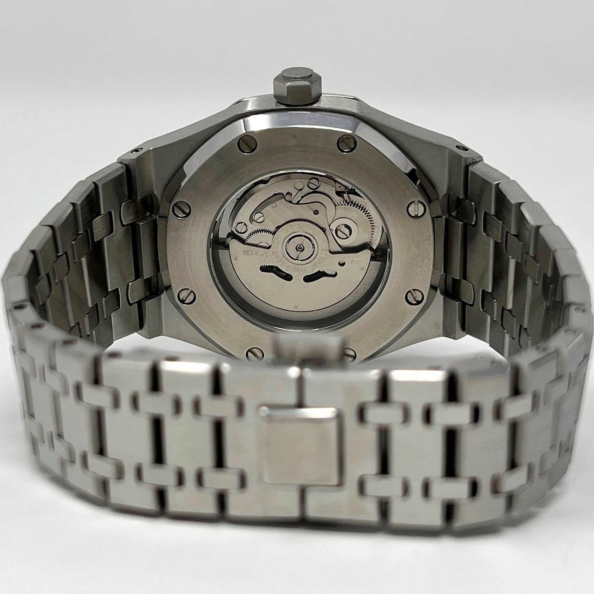 Oak Drake - Custom Luxury Wristwatch | 42mm | Royal | Oak | Waffle Dial | Premium Luxury | Men's Watch | Mod | Watch Mod | Ghost