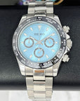 Custom Daytona 40mm - Rare Sky Blue | Stainless Steel | Mecaquartz Watch | Quartz Watch | Seikotona | Seikitona | Seiktona | John Mayer