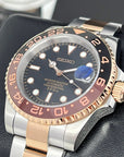Custom Rootbeer Two Tone GMT Watch | Stainless Steel Sport Watch | Custom Sub | 20mm Oyst Bracelet | Perpetual Date | Sub | 41mm