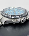 Custom Daytona 40mm - Rare Sky Blue | Stainless Steel | Mecaquartz Watch | Quartz Watch | Seikotona | Seikitona | Seiktona | John Mayer