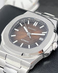 Custom Seikonaut Luxury Brown | Stainless Steel | Modern Automatic Dress Sport Watch with Sapphire Crystal | Mod | Watch Mod