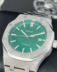Seikoak Luxury Green - Mod | Watch Mod | Men's Watch | Wristwatch | Men's Watch | Large Watch | Seikoak | Custom Watch | Dress Watch