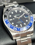 Custom Built Batman - True GMT 4 Hand - NH34 Movement - Blue and Black - 41mm - Stainless Steel - Automatic Custom Watch | Mod