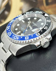 Custom Built Batman - True GMT 4 Hand - NH34 Movement - Blue and Black - 41mm - Stainless Steel - Automatic Custom Watch | Mod