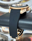 Custom Yacht Watch | Rose Gold | Men's Watch | Dive Watch | Rubber Strap | Mod | Custom Mod | Watch Mod | Diver| Bronze