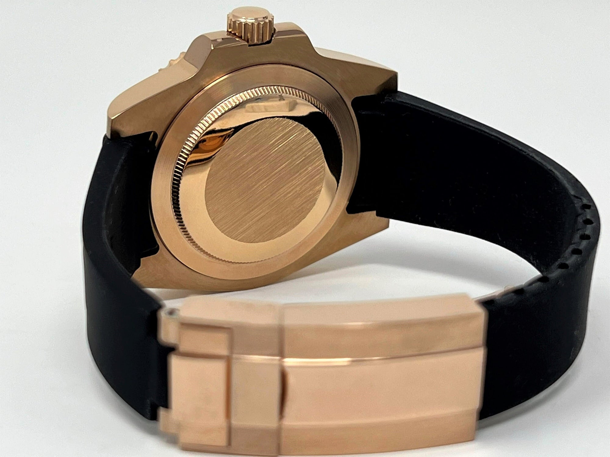 Custom Yacht Watch | Rose Gold | Men's Watch | Dive Watch | Rubber Strap | Mod | Custom Mod | Watch Mod | Diver| Bronze