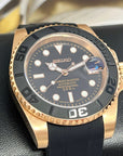 Custom Yacht Watch | Rose Gold | Men's Watch | Dive Watch | Rubber Strap | Mod | Custom Mod | Watch Mod | Diver| Bronze