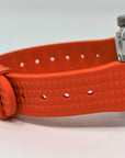 Custom Seikonaut Orange Modern Diver Watch | Turtle Dial | Rubber Dive Watch | Sport Watch | Men's Watch | NH36 Automatic Movement
