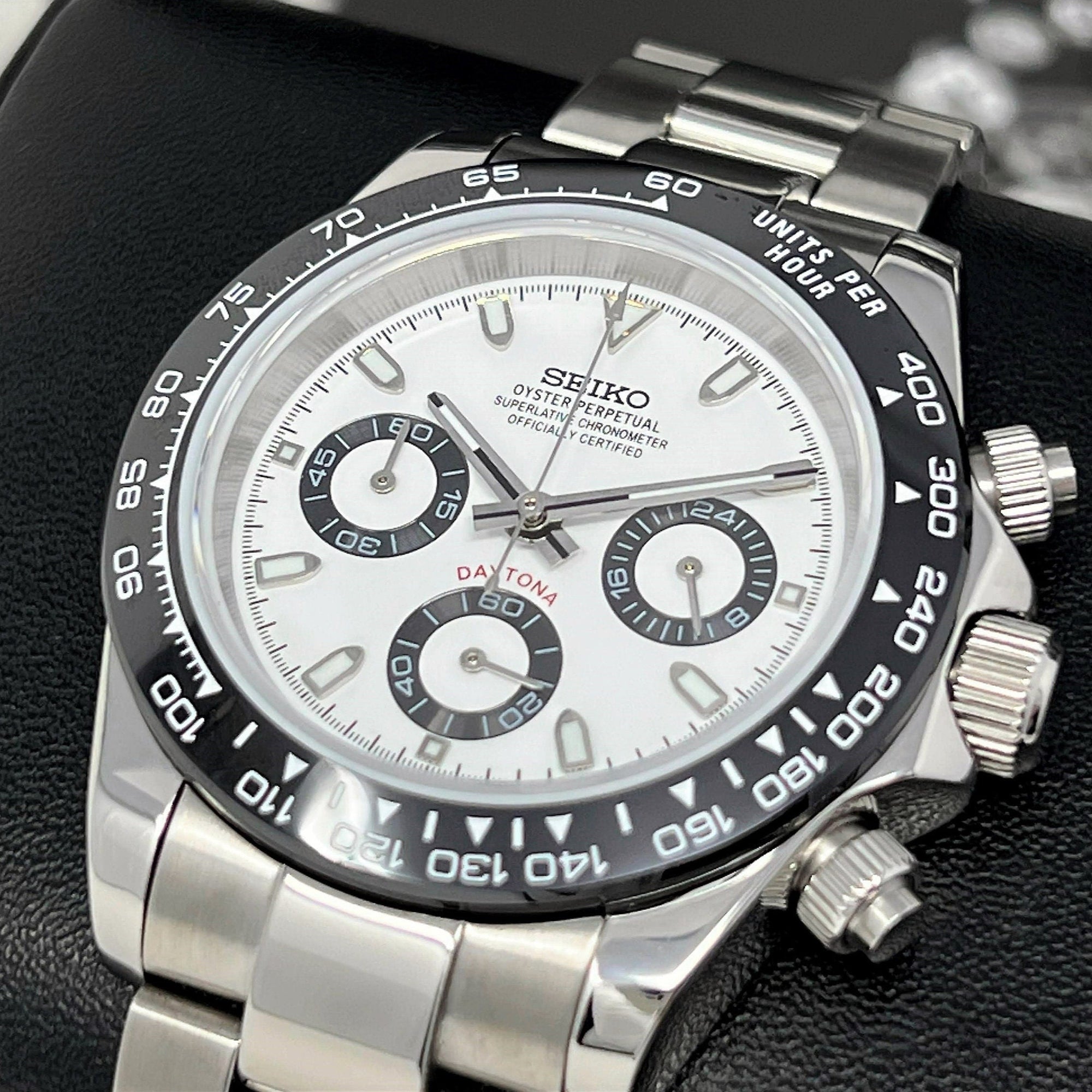 Panda Daytona - Luxury Chronograph | Chrono | Mecaquartz | Mens | Sport Watch | VK63 Quartz | Automatic | Daytona | Cosmograph