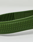 Custom Seikonaut - Green on Rubber - Modern Sports Watch | Watch Mod | Khaki Tropical Green | Turtle Waffle | Jumbo | Olive | NH35 Automatic