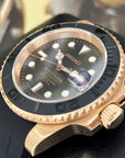 Custom Yacht Watch | Rose Gold | Men's Watch | Dive Watch | Rubber Strap | Mod | Custom Mod | Watch Mod | Diver| Bronze