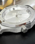Oak Drake - Custom Luxury Wristwatch | 42mm | Royal | Oak | Waffle Dial | Premium Luxury | Men's Watch | Mod | Watch Mod | Ghost