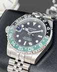 Sprite GMT 4 Hand - Left Hand - NH34 Automatic | Lefty | Master II | Riddler | Perpetual | Destro | South Paw | Jub Bracelet