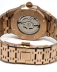 Custom Seikoak Rose Gold Luxury Watch | Green Dial | Mod | Watch Mod | Custom Watch | NH35 Automatic Movement | 42mm | Steel Sport