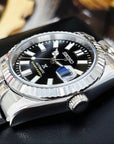 Custom Luxury Black Datejust 36mm or 39mm | Fluted Bezel | Jub | Date | with NH35 | Mod | Watch Mod | Custom Watch | DJ36
