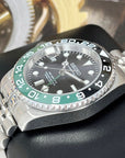 Sprite GMT 4 Hand - Left Hand - NH34 Automatic | Lefty | Master II | Riddler | Perpetual | Destro | South Paw | Jub Bracelet