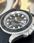 Custom Yacht | Stainless Steel | Men's Watch | Dive Watch | Rubber Strap | Mod | Custom Mod | Watch Mod | Silver Diver