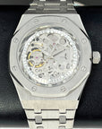 Seikoak Skeleton | Modern Stainless Steel | Luxury Watch | Ghost Mod | Watch Mod | Open Heart | Open Case Watch | Transparent