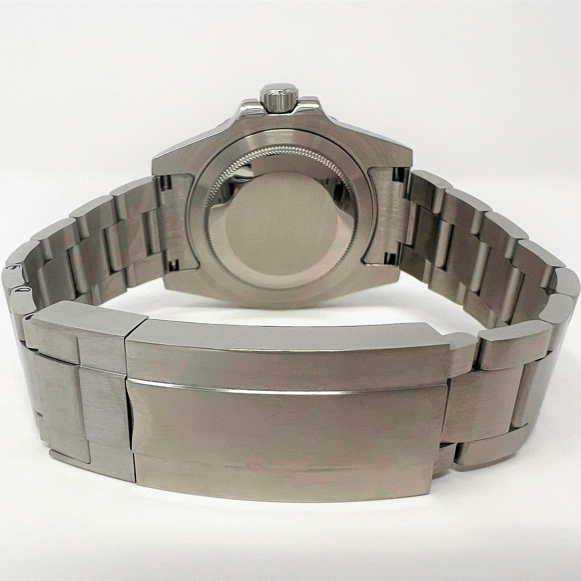 Custom Sub Black | Stainless Steel | Sapphire | Oyst Bracelet | Ceramic Bezel Mod | Watch Mod | with NH35 Movement