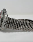 Custom White Pepsi GMT | Watch Mod | Mod | Stainless Steel Sport Watch | Custom NH35 Movement | Blue Red | Jub Strap | Sapphire