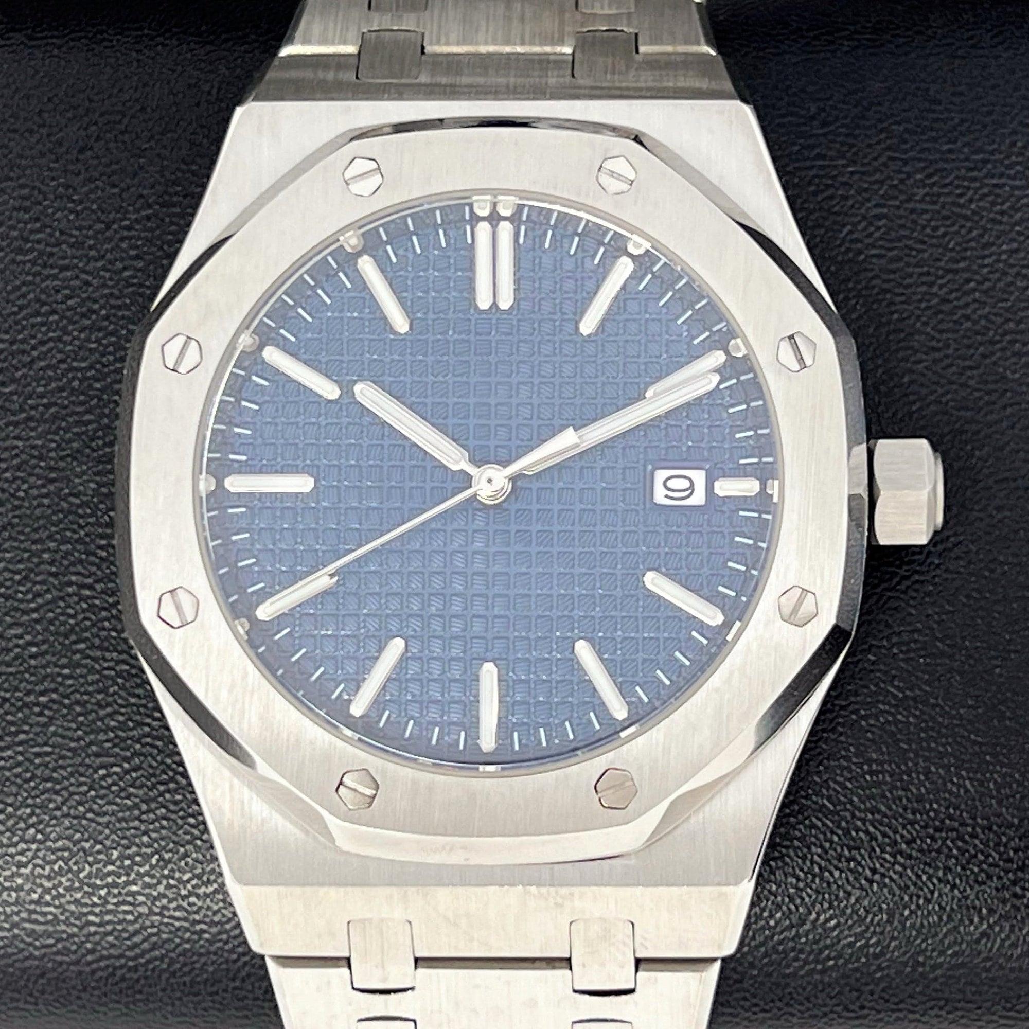 Seikoak - Royal Blue Watch | Seiko Mod | Blue Dial | Watch Mod | Custom Watch | NH35 Automatic Movement | 42mm | Steel Sport | Timepiece