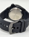 Custom Stealth Blackout Yacht | SKX007 | Men's Watch | Dive Watch | Rubber Black | Mod | 100M | Custom Mod | Watch Mod | Diver