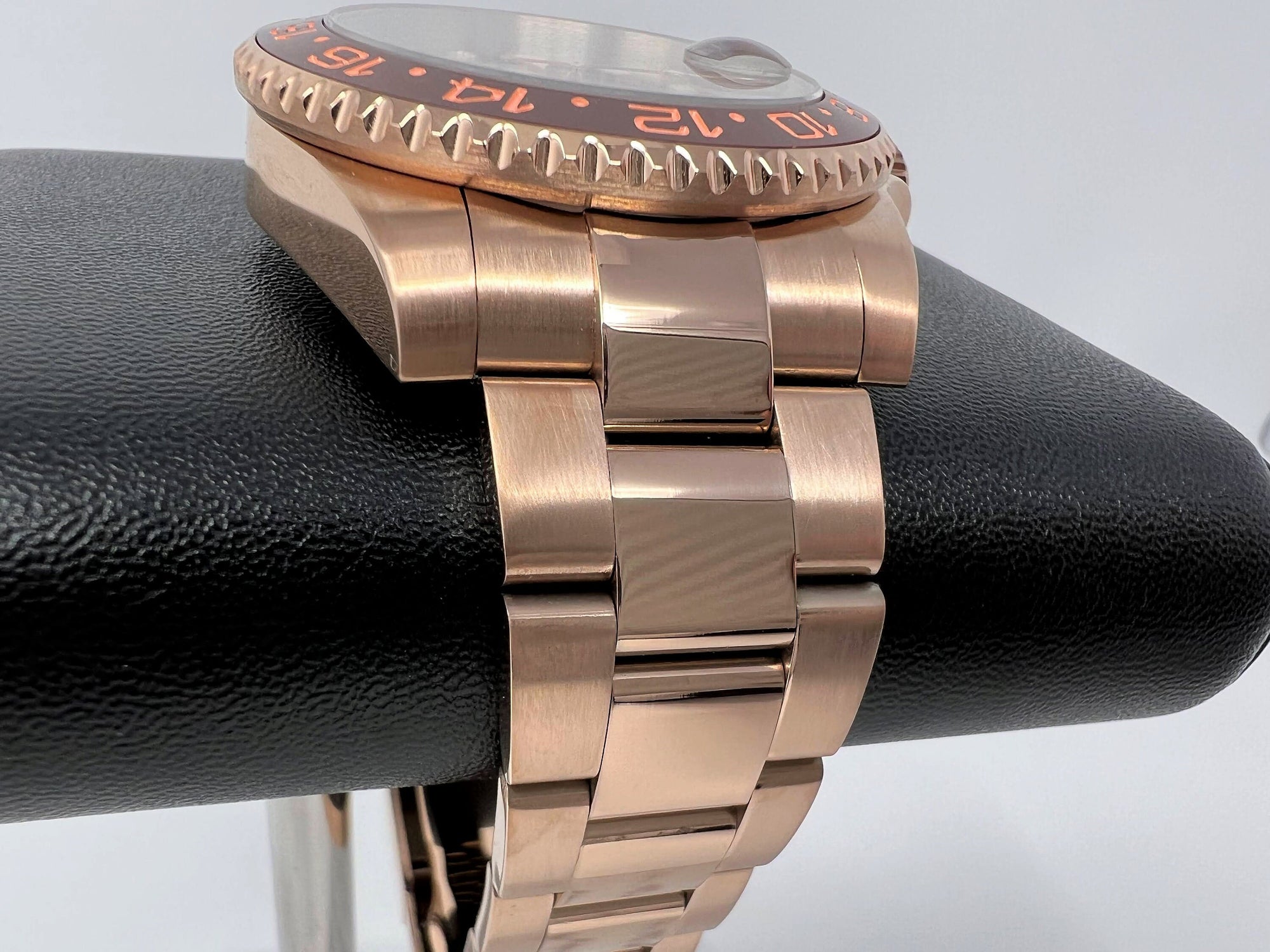 Custom Rootbeer GMT | Stainless Steel Sport Watch | Bronze Watch | Gold Watch | Rose Gold | Mod | Watch Mod | Mens Women