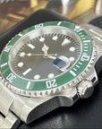 Custom Emerald Sub | Green Watch | Dive Watch, Diver, Men Watch, Wristwatch, NH35 Automatic Watch, Green Bezel, Mod, Watch Mod, No Logo