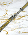 Yellow Gold and Two Tone Watch Strap | Stainless Steel | 20mm | Watch Band | Easy Glide | Quick Adjust Clasp | 904L | Watch Strap | Band