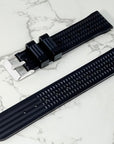 Luxury Waffle Dive Watch Strap | FKM Rubber | 20mm Lug, Dive Strap, Watch Band, Watch Strap, Tropical Rubber, Wristwatch, Mens Watch, Buckle