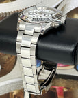 Seiko Silver Panda Daytona - Luxury Chronograph | Chrono | Mecaquartz | Mens | Sport Watch | VK63 Quartz | Daytona | Cosmograph
