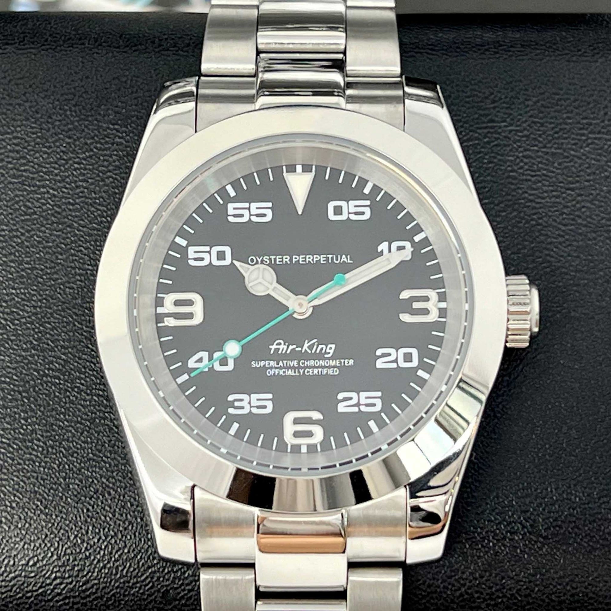 Custom Air King Watch | Mod | 40mm | NH35 Automatic Movement