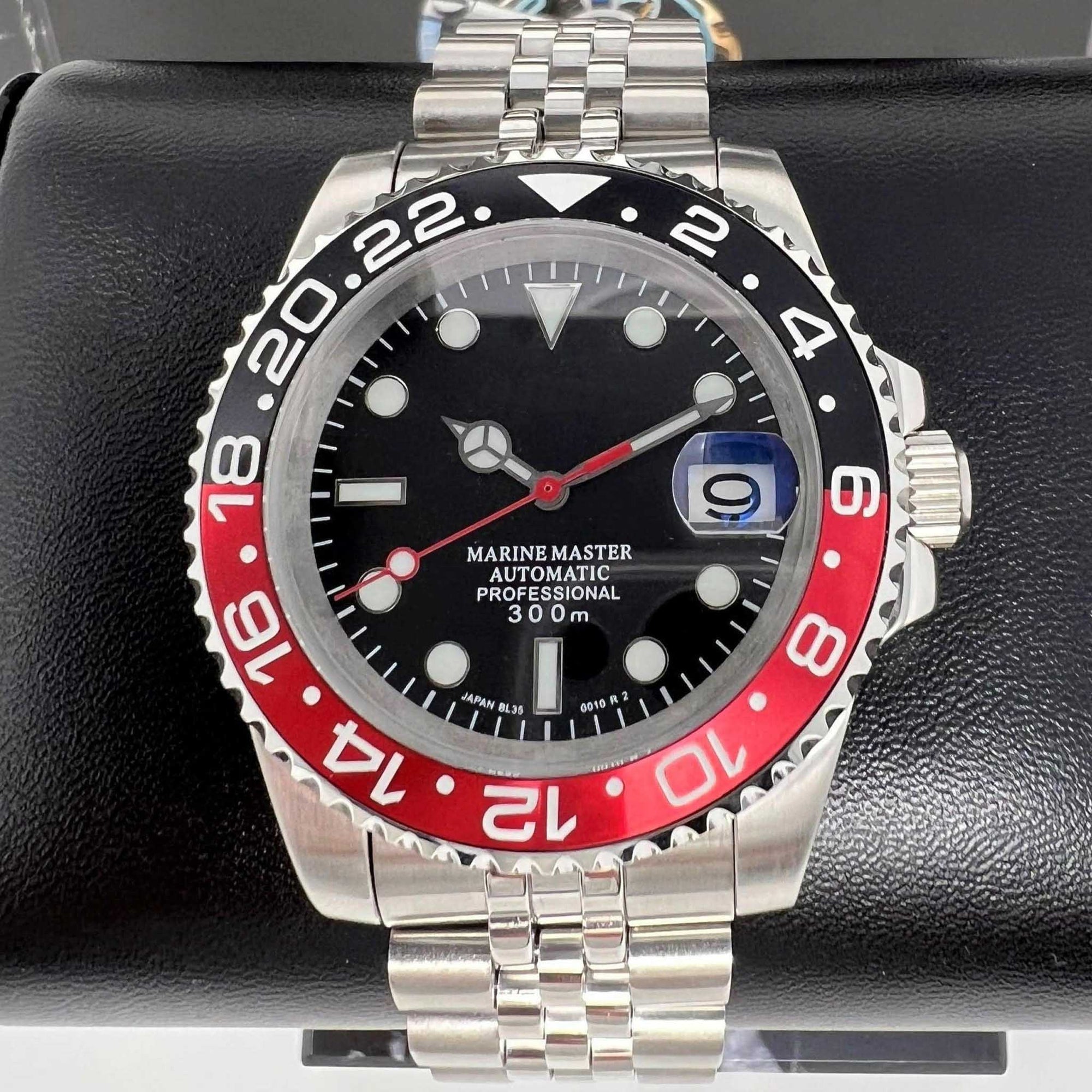 Custom Coke Watch - Stainless Steel Sport Watch | Custom Mod | Mod | Men's Watch | GMT | Watch Mod | Sub | NH35 | Sapphire