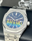 Seikoak Music Edition - Unique Equalizer Watch | Tapisserie Dial | Seiko Mod | Watch Mod | NH35 Automatic Movement | Blue Dial