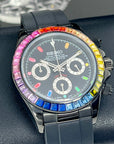 Seiko Rainbow Daytona - Luxury Chronograph | Black | Mecaquartz | VK63 Quartz | Daytona | Cosmograph