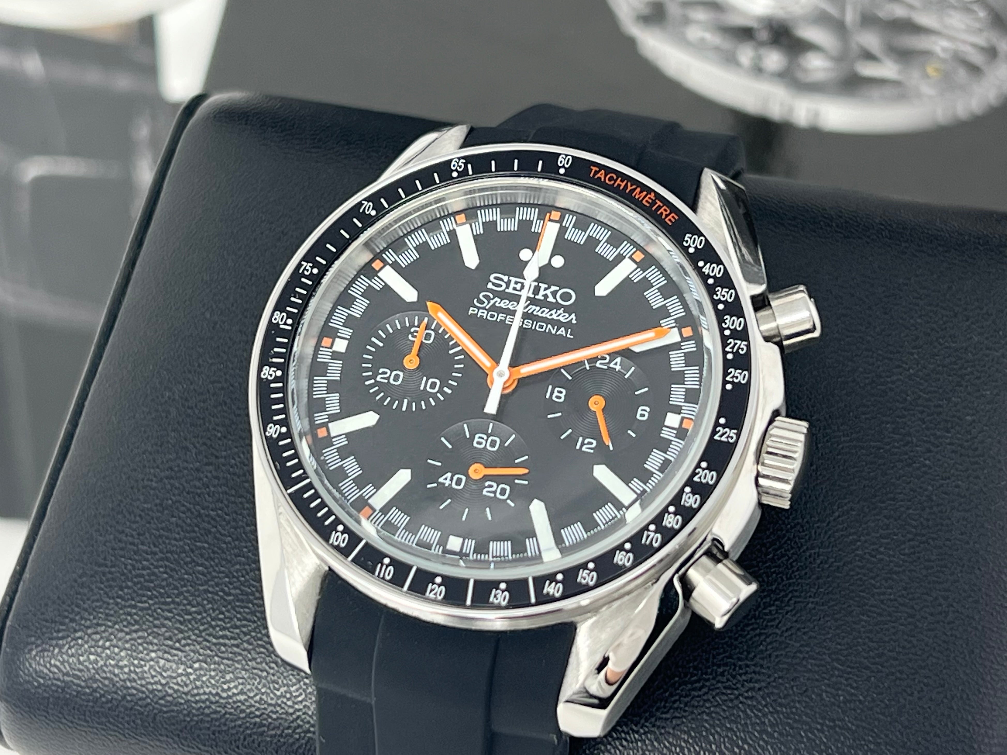 Custom Seiko Speedy Orange | Chronograph | Seiko Mod | Watch