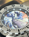 Custom Seiko Monster - Great Wave | Stainless Steel | Kanagawa | Seiko NH35 | Premium Luxury Wristwatch | Watch Mod
