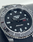 Custom Yachtmaster Seiko 5 Mod - All Black | Stainless Steel | Men's Watch | Seiko Mod | Watch Mod