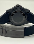Custom Yachtmaster Seiko 5 Mod - All Black | Stainless Steel | Men's Watch | Seiko Mod | Watch Mod