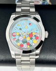 Custom Bubble Celebration Watch Mod | 36mm or 39mm | Luxury Automatic Seiko Mod Watch | NH35 Automatic Movement
