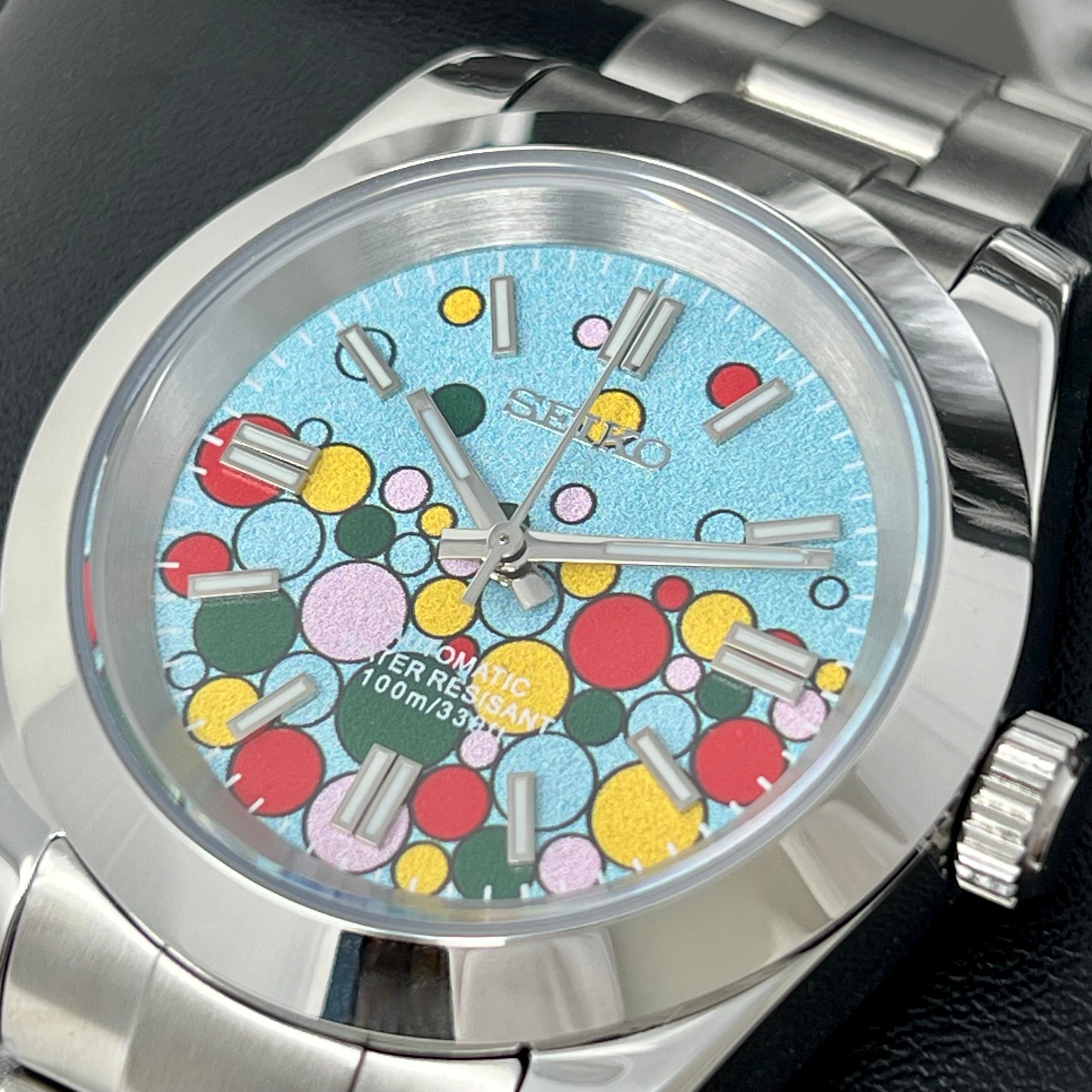 Custom Bubble Celebration Watch Mod | 36mm or 39mm | Luxury