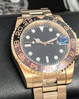 Custom Rootbeer GMT | Stainless Steel Sport Watch | Bronze Watch | Gold Watch | Rose Gold | Seiko Mod | Watch Mod | Mens Women