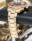 Custom Rootbeer GMT | Stainless Steel Sport Watch | Bronze Watch | Gold Watch | Rose Gold | Seiko Mod | Watch Mod | Mens Women