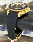 Custom Gold Yachtmaster - Clean Dial - Gold and Black Custom Built | Dive Watch | Yachting | Yellow Gold | Seiko Mod | Custom Mod | Watch Mod | Diver