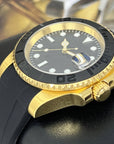 Custom Gold Yachtmaster - Clean Dial - Gold and Black Custom Built | Dive Watch | Yachting | Yellow Gold | Seiko Mod | Custom Mod | Watch Mod | Diver