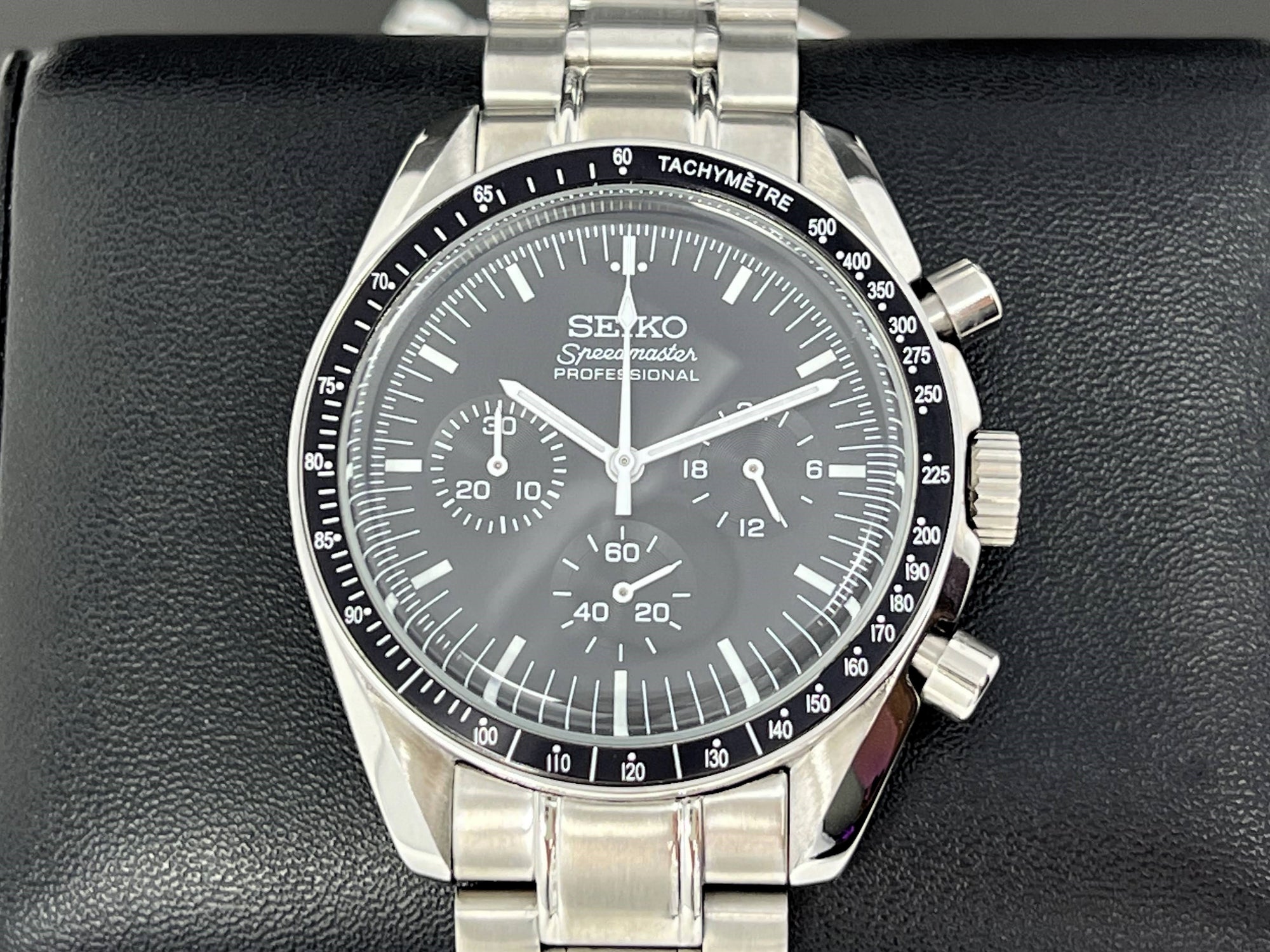 Custom Seiko Speedy | Chronograph | Seiko Mod | Watch Mod | Custom Watch | Diver | Dive Watch | Mecaquartz VK63 | Speedmaster