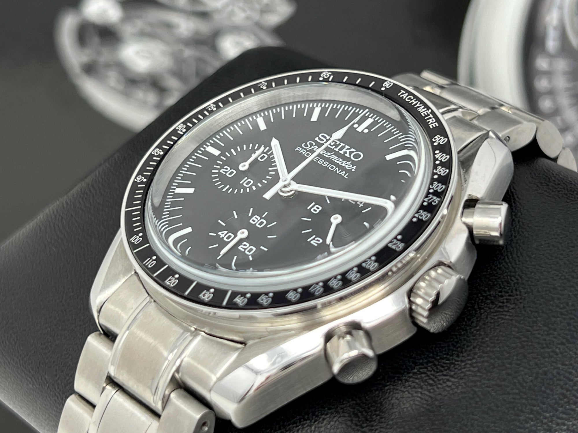 Custom Seiko Speedy | Chronograph | Seiko Mod | Watch Mod | Custom Watch | Diver | Dive Watch | Mecaquartz VK63 | Speedmaster
