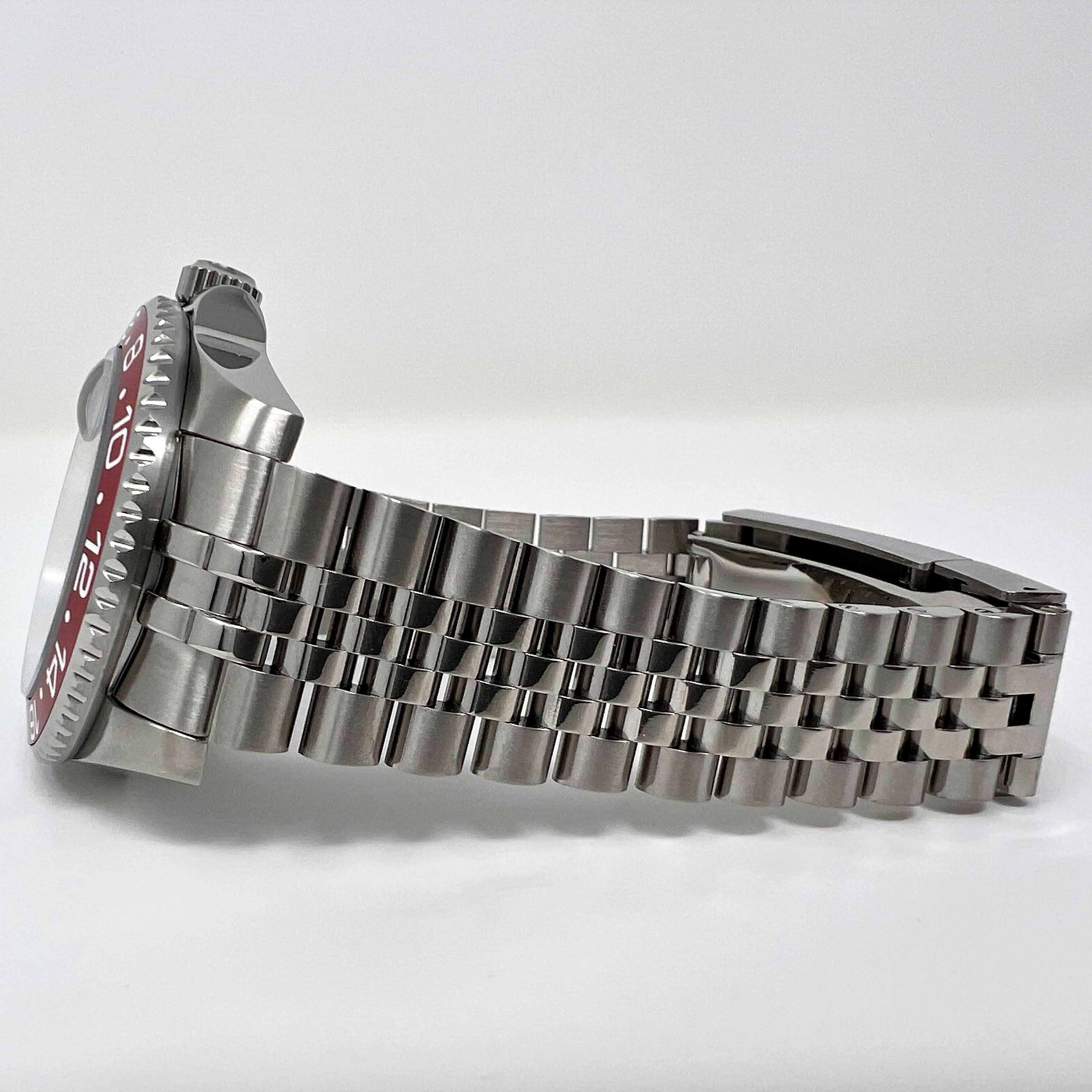 nh35 modカスタム　ペプシ Pepsi GMT | Watch Mod | Mod | Stainless Steel Sport Watch