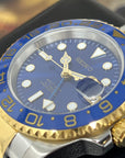 Custom Two Tone GMT Bluesy | Watch Mod | Blue GMT | Men's Watch | Blueberry | Batman | Batgirl | NH34 Automatic