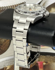Custom Explorer II Watch | White or Silver | 4 Hand GMT | 41mm, Stainless Steel Sports Watch, White Dial, Seiko NH34 Automatic Movement